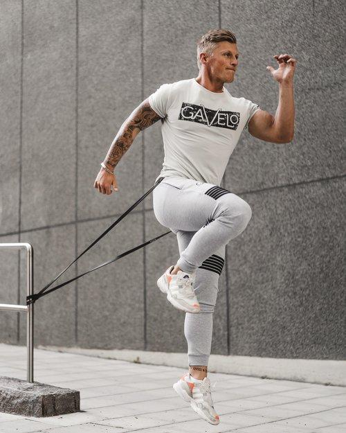 Gavelo Sports Tee - Lunar Rock Grey - Large - Sports Tee at MySupplementShop by Gavelo