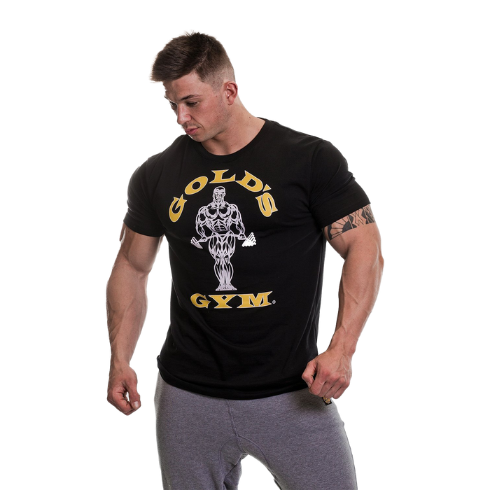 Gold's Gym Muscle Joe T-Shirt Black