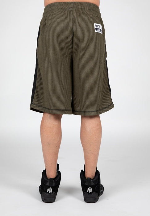 Gorilla Wear Augustine Old School Shorts - Army Green