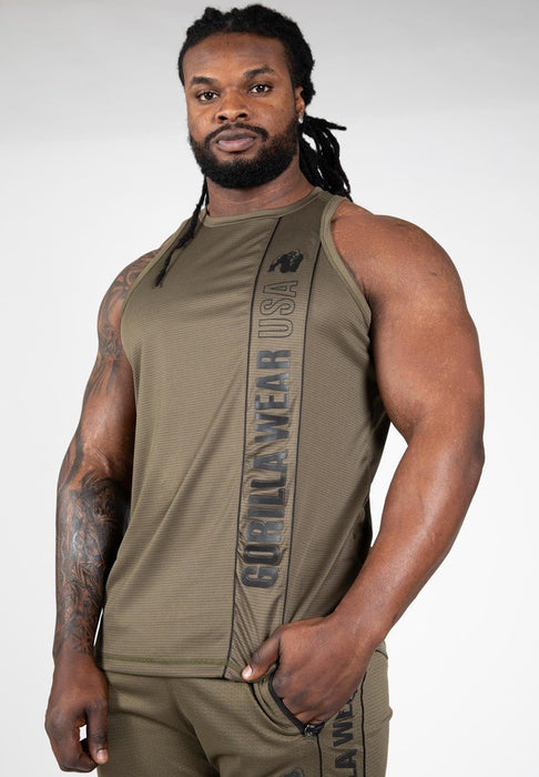 Gorilla Wear Branson Tank Top Army Green/Black