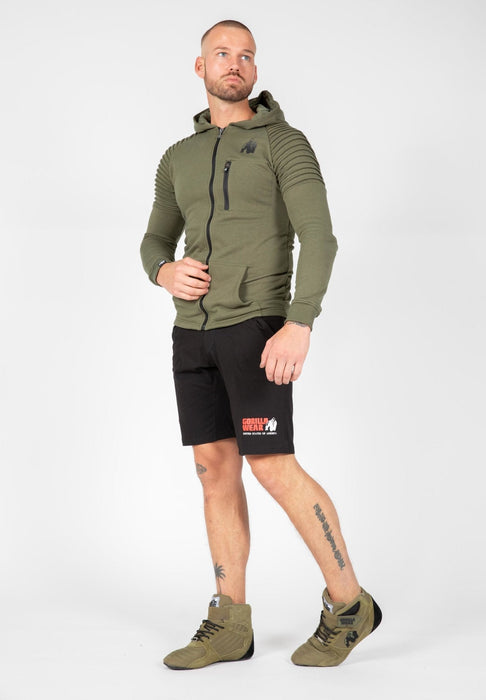 MySupplementShop Hoodie Gorilla Wear Delta Hoodie - Army Green by Gorilla Wear