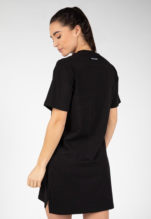 MySupplementShop T-Shirt Dress Gorilla Wear Neenah T-Shirt Dress - Black by Gorilla Wear