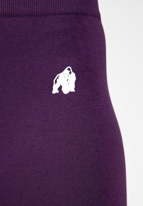 Gorilla Wear Neiro Seamless Leggings - Purple - Leggings at MySupplementShop by Gorilla Wear