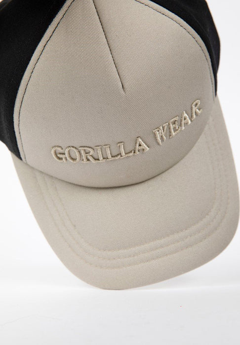 Gorilla Wear Sharon Ponytail Cap - Beige/Black