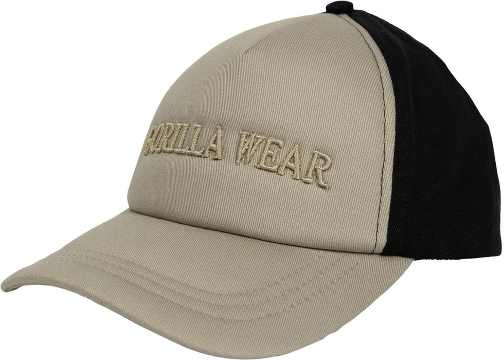 Gorilla Wear Sharon Ponytail Cap - Beige/Black