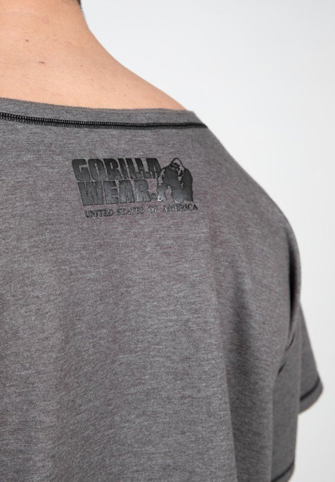 Gorilla Wear Sheldon Work Out Top - Grey