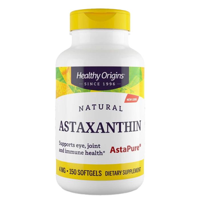 Healthy Origins Astaxanthin 4mg 150 Softgels