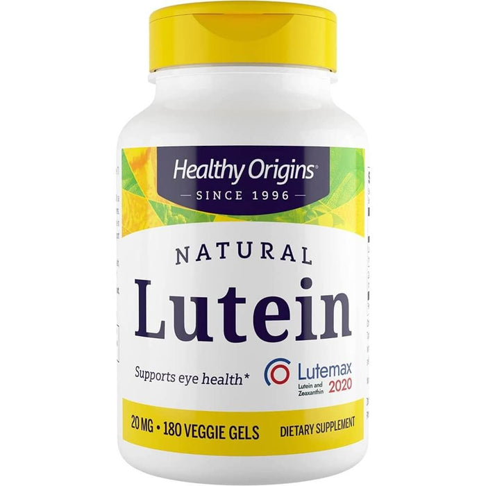 Healthy Origins Lutein 20mg 180 Veggie Softgels - Eyes & Vision at MySupplementShop by Healthy Origins