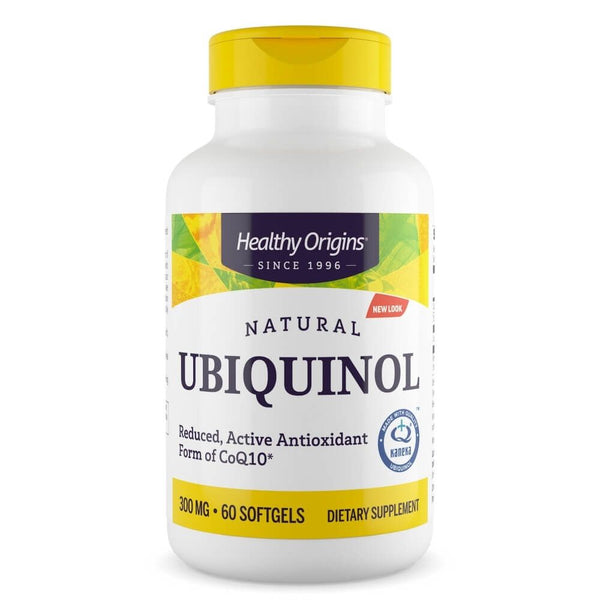 Healthy Origins Ubiquinol 300mg 60 Softgels | Premium Supplements at MYSUPPLEMENTSHOP