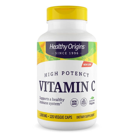 Healthy Origins Vitamin C 1000 mg 120 Capsules | Premium Supplements at MYSUPPLEMENTSHOP