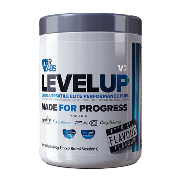 HR Labs Level Up V2 420g F**k All Flavour at MySupplementShop.co.uk