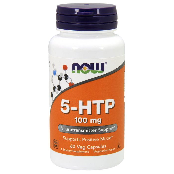 NOW Foods 5-HTP, 100mg - 60 vcaps