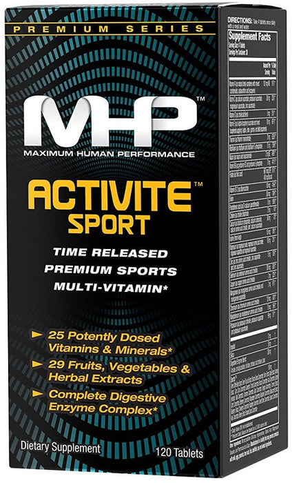 MHP Activite Sport - 120 tablets - Vitamins &amp; Minerals at MySupplementShop by MHP