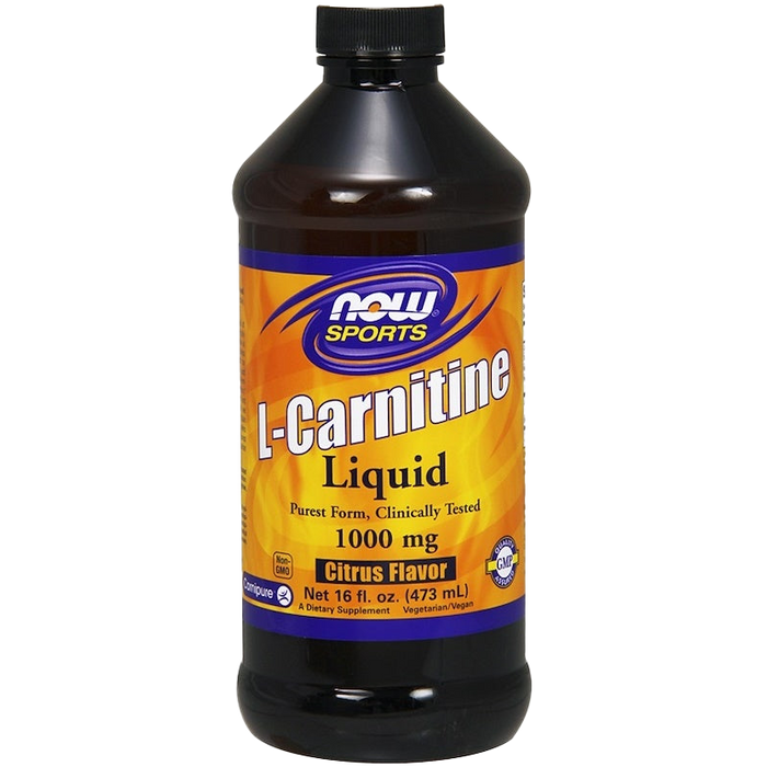 NOW Foods L-Carnitine Liquid, 1000mg Tropical Punch - 473 ml.