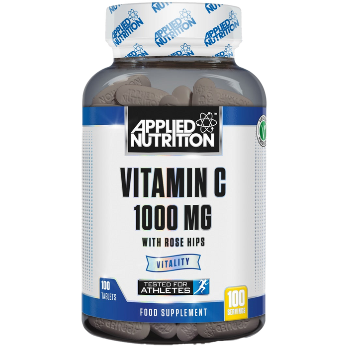 Applied Nutrition Vitamin C with Rose Hips, 1000mg - 100 tablets