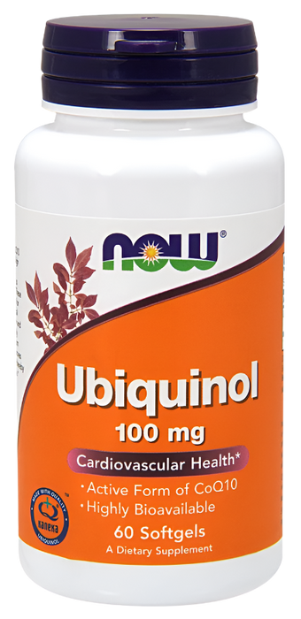 NOW Foods Ubiquinol, 100mg - 60 softgels