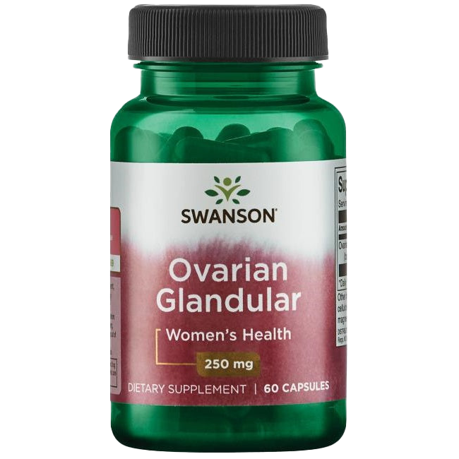 Swanson Ovarian Glandular, 250mg - 60 caps