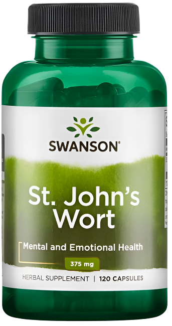 Swanson St. John's Wort, 375mg - 120 caps