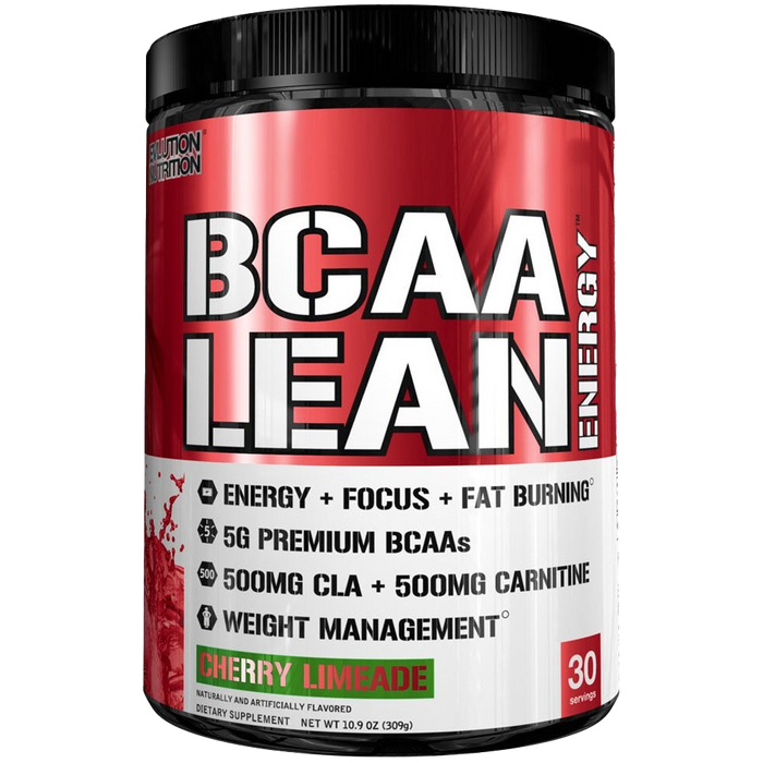 EVLution Nutrition BCAA Lean Energy, Fruit Punch - 321 grams