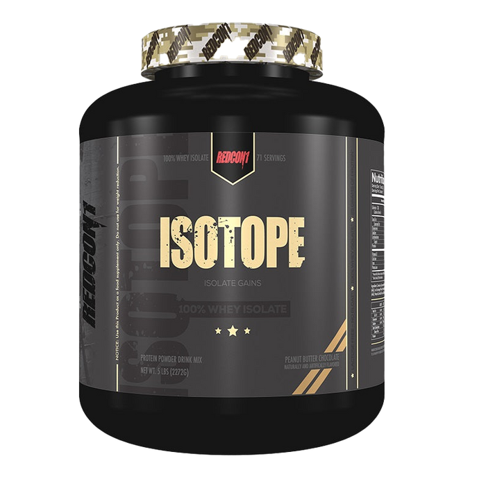 Redcon1 Isotope - 100% Whey Isolate, Peanut Butter Chocolate - 2428 grams