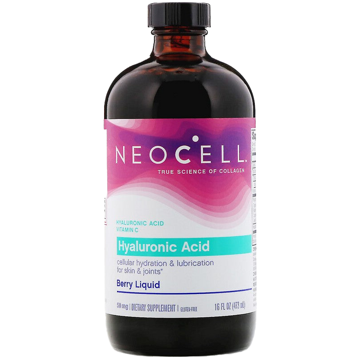 NeoCell Hyaluronic Acid, Blueberry Liquid - 473 ml.