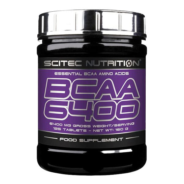 SciTec BCAA 6400 - 125 tablets