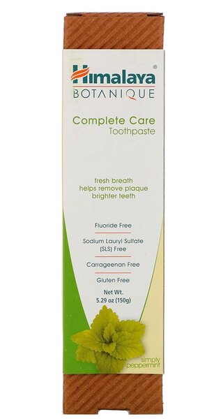 Himalaya Complete Care Toothpaste, Simply Peppermint - 150g | High Quality Oral Care Supplements at MYSUPPLEMENTSHOP.co.uk