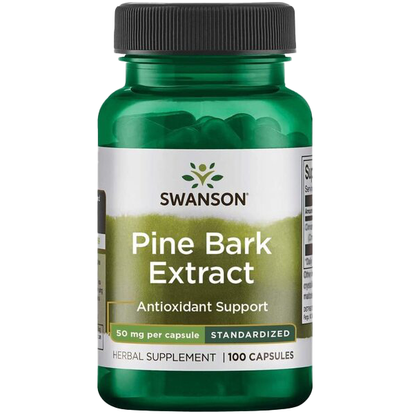 Swanson Pine Bark Extract, 50mg - 100 caps