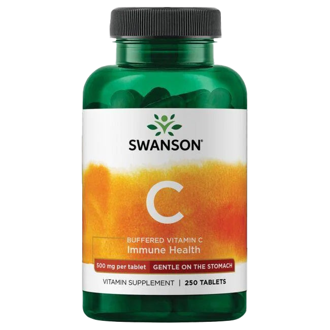 Swanson Buffered Vitamin C, 500mg - 250 tabs