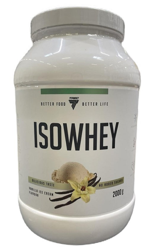 Trec Nutrition Isowhey Vanilla Ice Cream 2000g at the cheapest price at MYSUPPLEMENTSHOP.co.uk