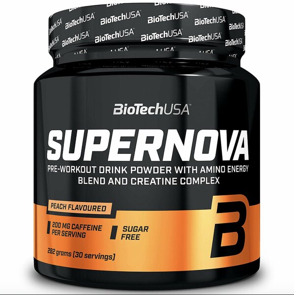 BioTechUSA Supernova Peach 282g at the cheapest price at MYSUPPLEMENTSHOP.co.uk