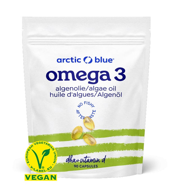 Arctic Blue Algae Oil DHA with Vitamin D 90 vcaps for Bone Health - Health and Wellbeing at MySupplementShop by Arctic Blue