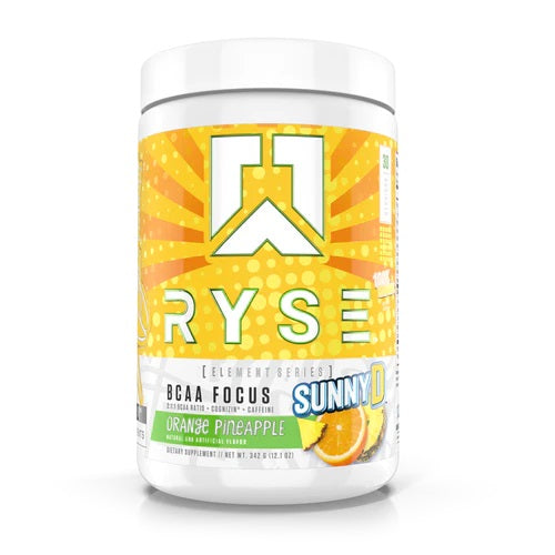 RYSE BCAA Focus, Sunny D Orange Pineapple - 342g