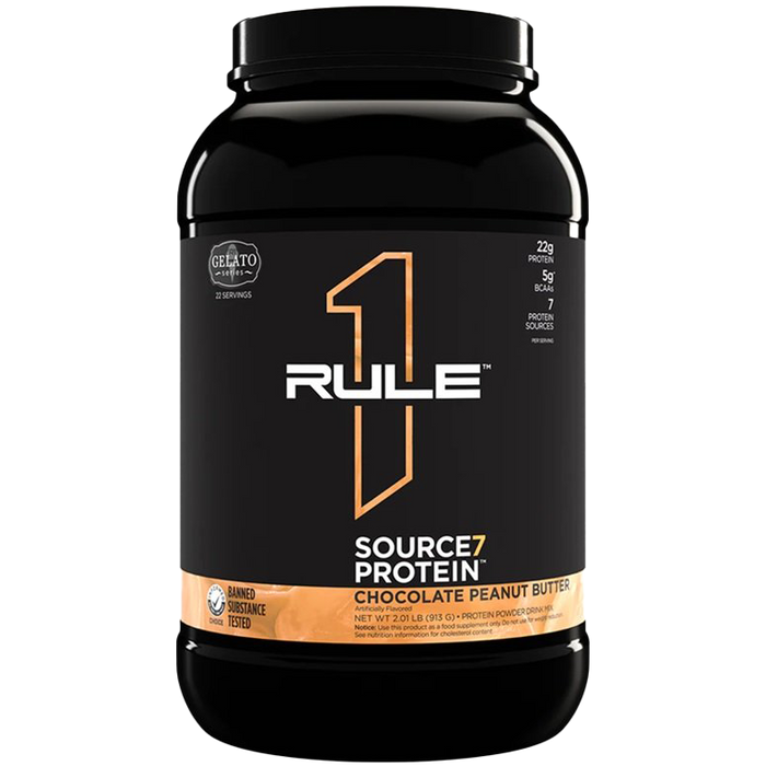 Rule One Source7 Protein, Chocolate Peanut Butter Gelato -