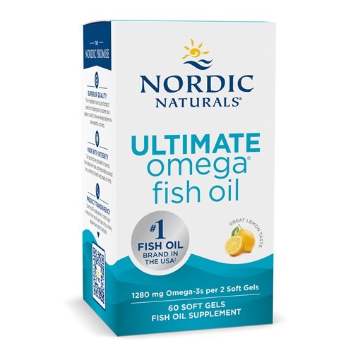 Ultimate Omega, 1280mg Lemon - 60 softgels