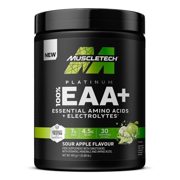 MuscleTech Platinum 100% EAA+, Sour Apple 401g