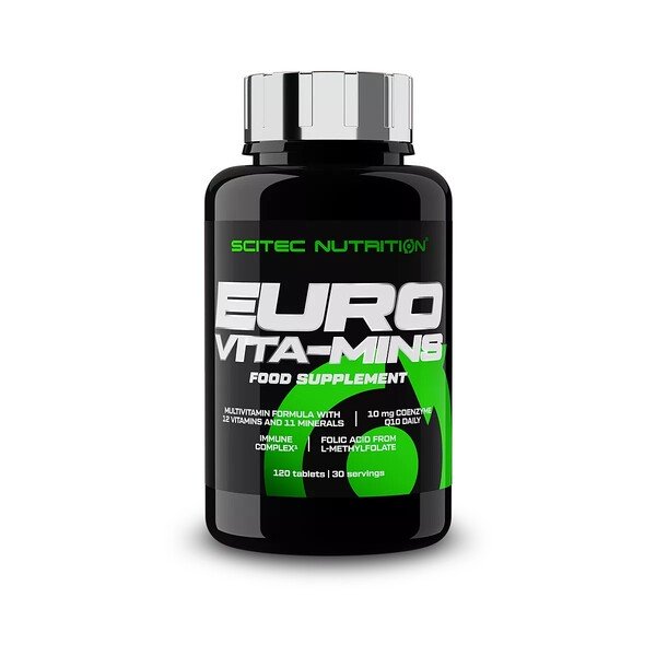 Euro Vita-Mins - 120 tablets - Default Title - Vitamins & Minerals at MySupplementShop by SciTec