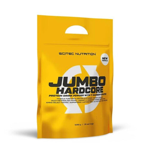 Jumbo Hardcore, Chocolate - 5355g - Default Title - Weight Gainers & Carbs at MySupplementShop by SciTec