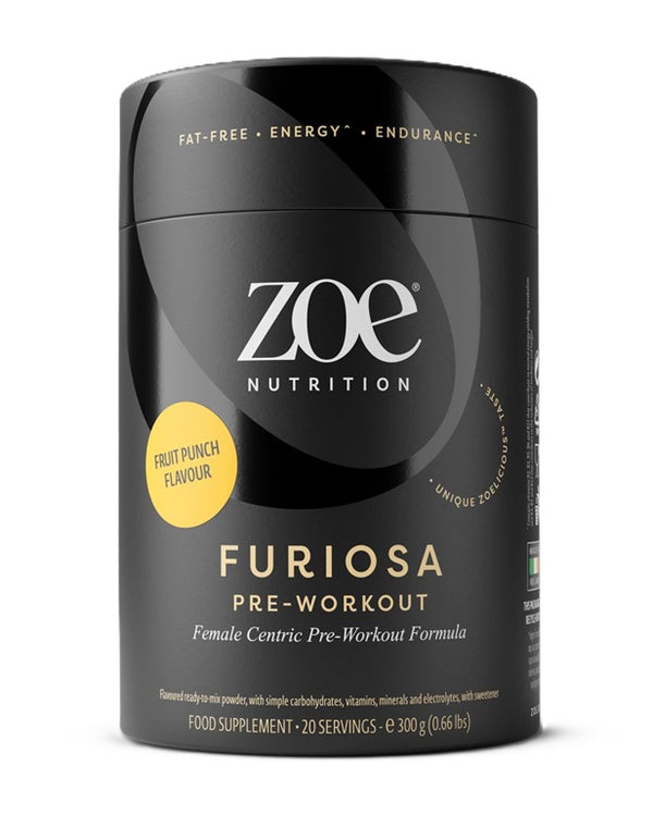 ZOE Nutrition Furiosa Pre-Workout, Fruit Punch - 300g - Default Title - Sports Nutrition at MySupplementShop by ZOE Nutrition