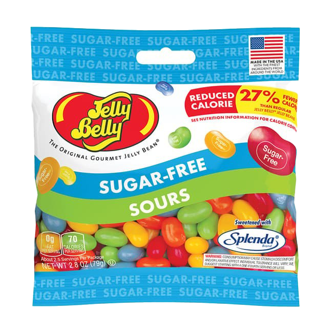 Jelly Belly Sugar-Free Sours Jelly Beans - 79g