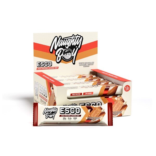 Naughty Boy ESCO Protein Bar 12 x 65g - Protein Bars at MySupplementShop by Naughty Boy