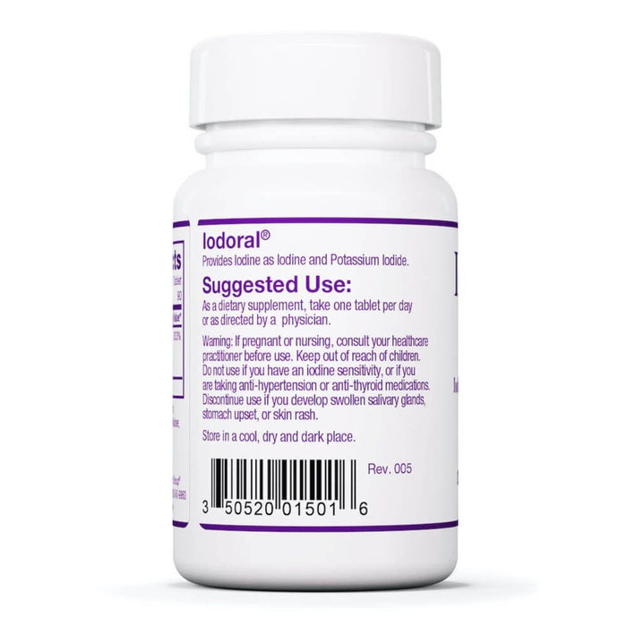 Iodoral High Potency Iodine/Potassium Iodide 12.5mg 180 Tablets | Premium Supplements at MYSUPPLEMENTSHOP