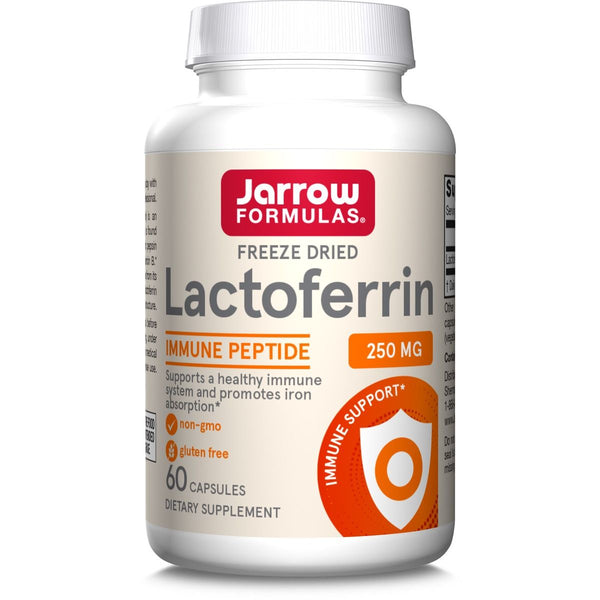 Jarrow Formulas Lactoferrin 250mg 60 Capsules | Premium Supplements at MYSUPPLEMENTSHOP