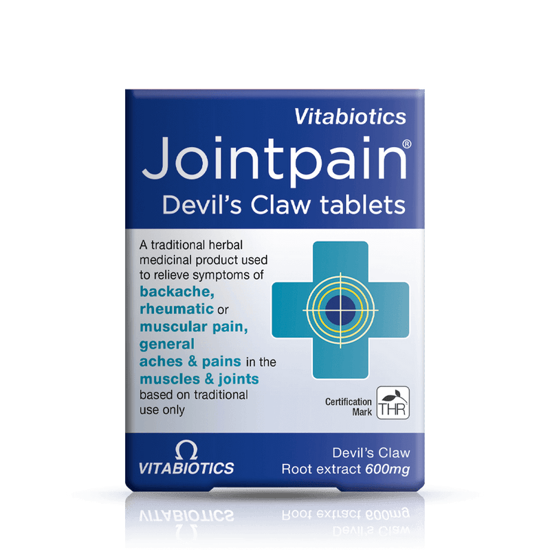 Vitabiotics Joint Pain Devils Claw 600mg 30 Tablets
