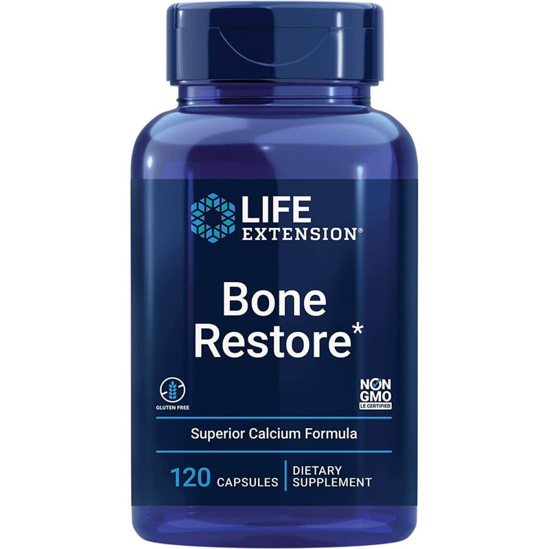 Life Extension Bone Restore 120 Capsules | Premium Supplements at MYSUPPLEMENTSHOP
