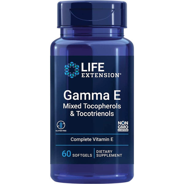 Life Extension Gamma E Mixed Tocopherols &amp; Tocotrienols 60 Softgels | Premium Supplements at MYSUPPLEMENTSHOP