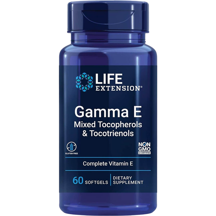 Life Extension Gamma E Mixed Tocopherols & Tocotrienols 60 Softgels