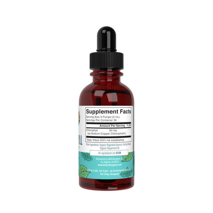 MaryRuth's Chlorophyll Drops (Peppermint) 60ml, 2 oz | Premium Supplements at MYSUPPLEMENTSHOP