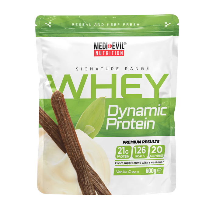 Medi-Evil Whey Dynamix Protein 600g - Vanilla Cream - Protein Powder at MySupplementShop by Medi-Evil Nutrition