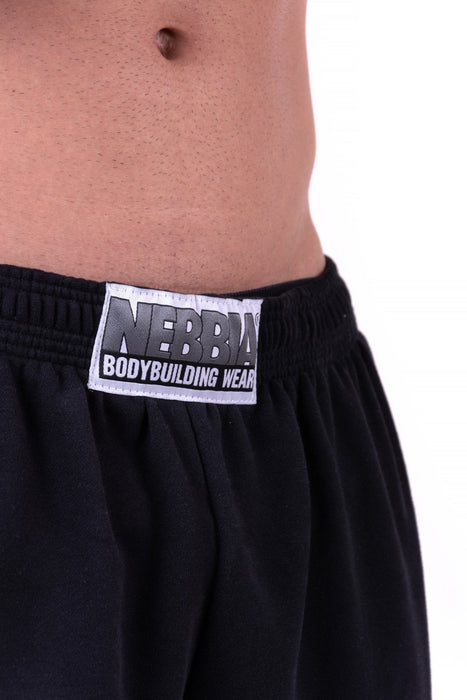 Nebbia 90s Classic Sweatpants 160 - Black - Medium - Sweatpants at MySupplementShop by Nebbia